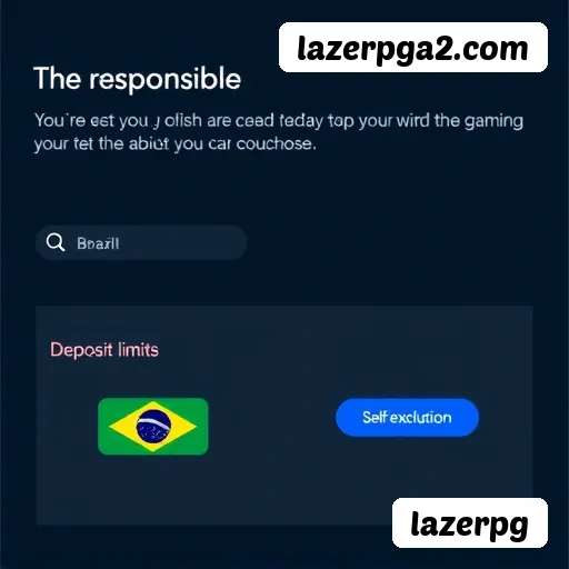 Aplicativo móvel lazerpg para iOS e Android